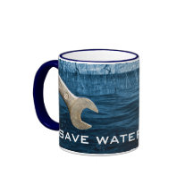 Ringer-Tasse mit gerettet Wasser