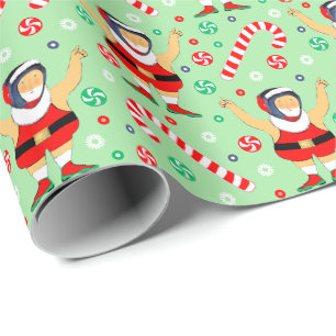 Ringer-Weihnachtsgeschenkverpackung Geschenkpapier