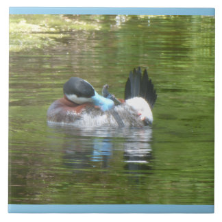 Ringförmige Enten-Kundengebinde-Randfarbe Keramikf Fliese