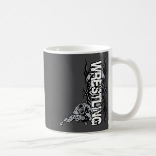Ringkampf-Grafik Starker Ringer für Männer Frauen Kaffeetasse