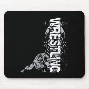 Ringkampf-Grafik Starker Ringer für Männer Frauen  Mousepad