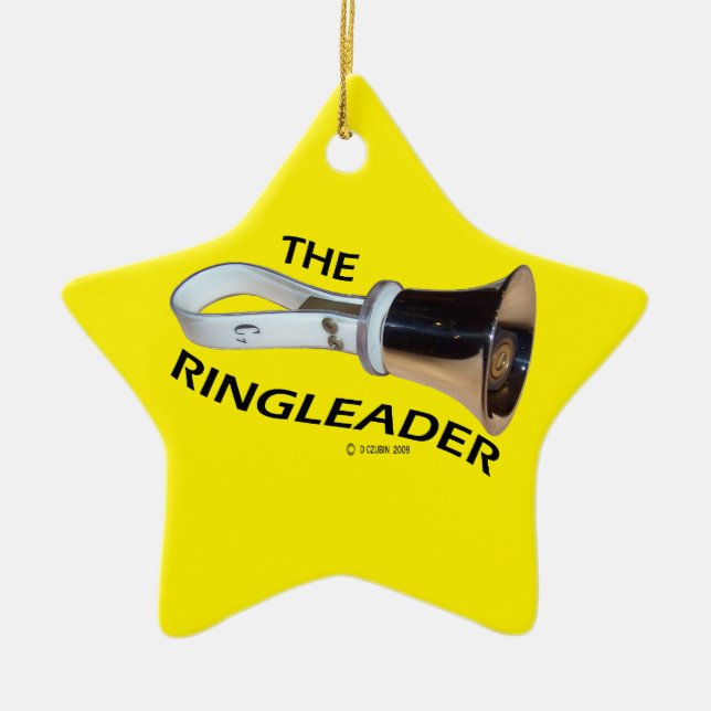Ringleader Keramik Ornament (Vorne)