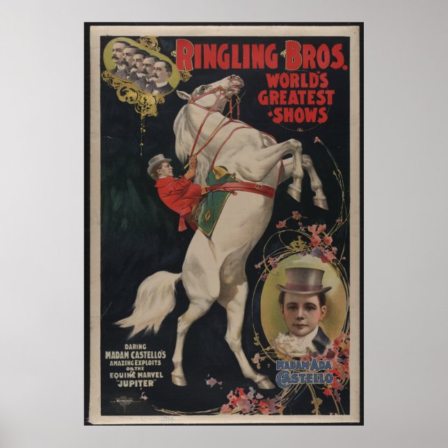 Ringling Bros Circus Vintage Poster (Vorne)