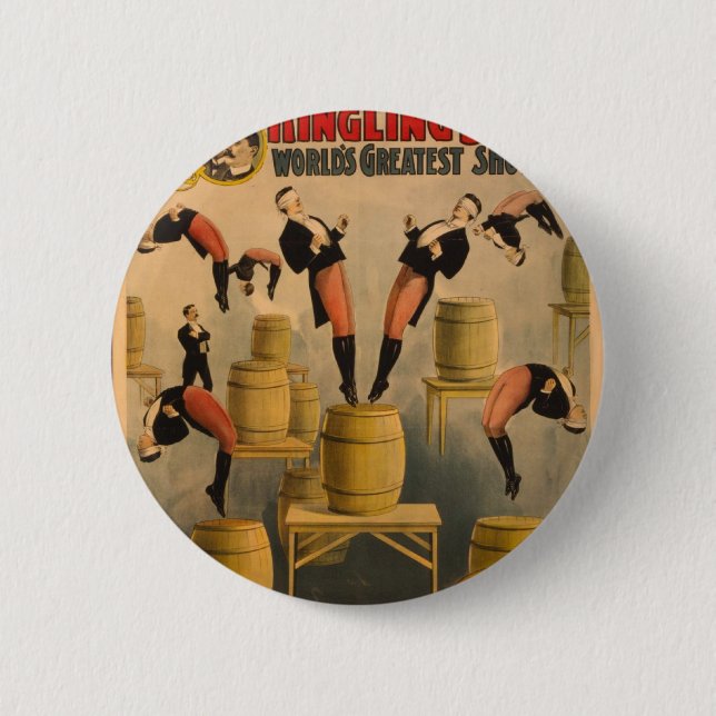 Ringling Bros. / Raschetta Bros. Button (Vorderseite)