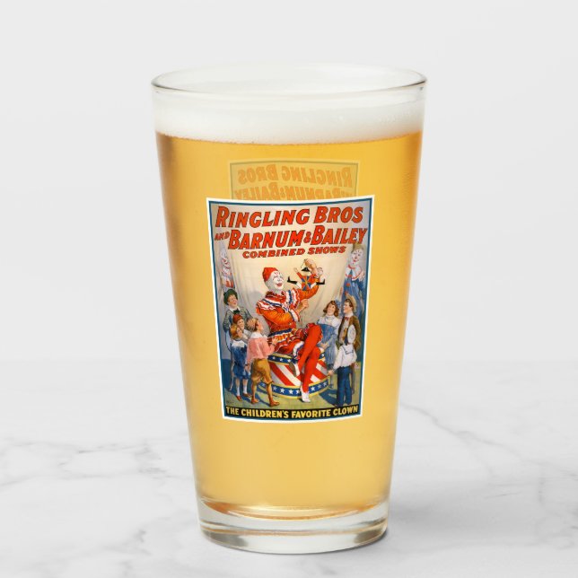 Ringling Bros und Barnum & Bailey Circus Glas (Vorne (Gefüllt))