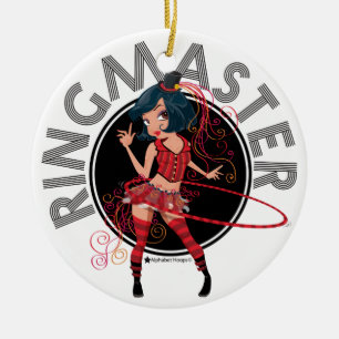 Ringmaster-Brünett: Verzierungen Keramikornament
