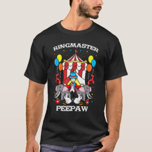 Ringmaster Peepaw Circus Event-Mitarbeiter Ringlea T-Shirt