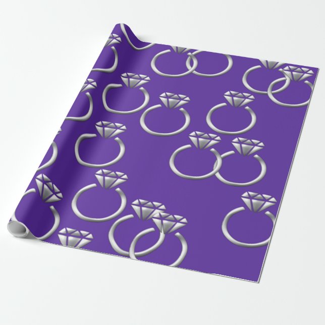 Ringmuster-Verpackungspapier Geschenkpapier (Ungerollt)