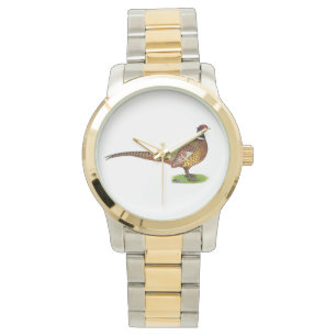 Ringneck Fasan-Hahn Armbanduhr