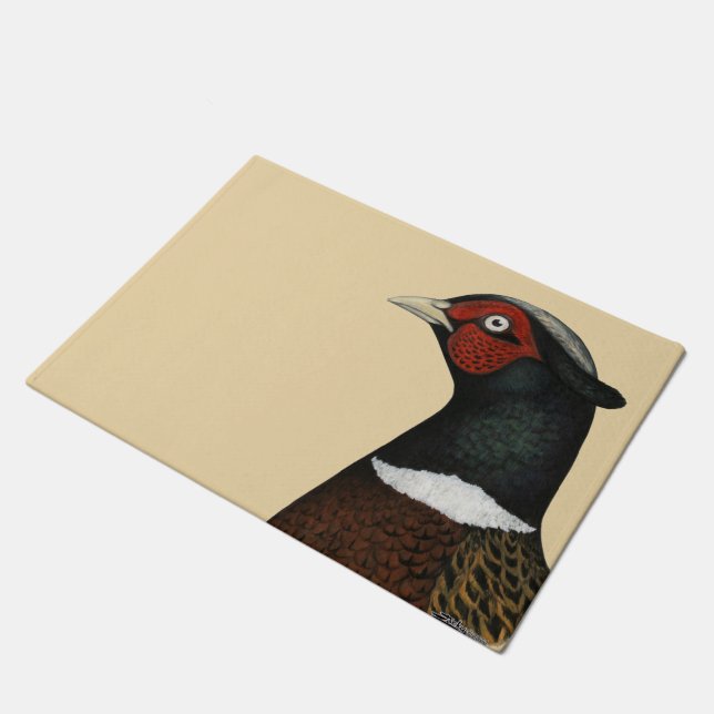 Ringneck Fußmatte (Schrägansicht)