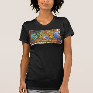 Ringneck-Peek-a-boo-Selbsthilfegruppe T-Shirt