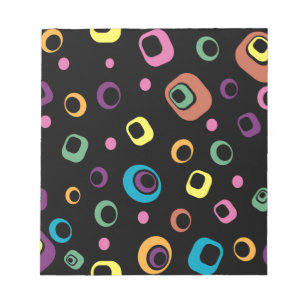 Rings Abstrakt Art Notizblock