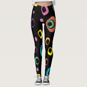 Rings Abstrakt Background Leggings
