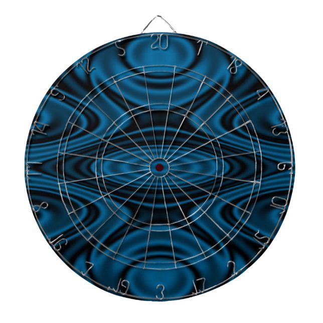 Rings and Ripples Blue Dartscheibe (vorne)