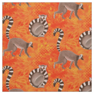 Ringschnepfel von Madagaskar Stoff