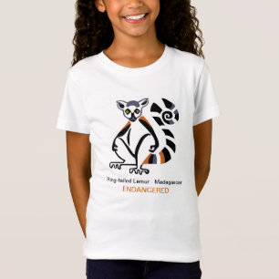 Ringschwanze LEMUR - Tierliebhaber - Natur - T-Shirt