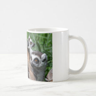Ringschwanzfamilie Lemur Kaffeetasse