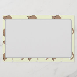 Ringschwanzpossums Briefpapier