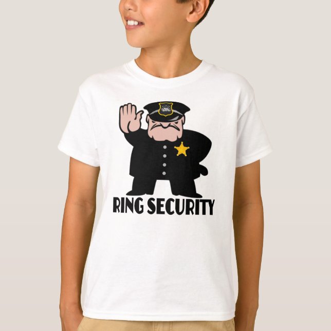 Ringsicherheit, Rufträger T-Shirt (Vorderseite)