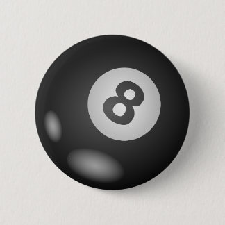 Ringsum 8 Ball-Knöpfe Button