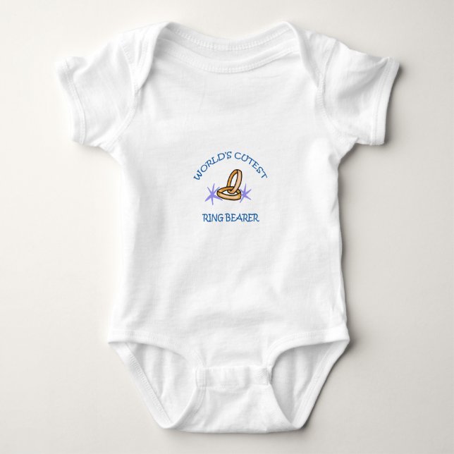 Ringträger Baby Strampler (Vorderseite)