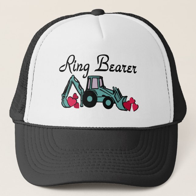 Ringträger-Backhoe Truckerkappe (Vorderseite)