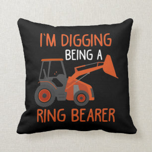Ringträger Kid Tractor Liebhaber Hochzeitssongs B Kissen