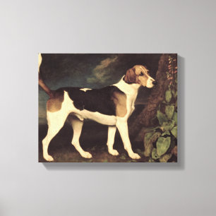 Ringwood, ein Brocklesby Foxhound, 1792 Leinwanddruck
