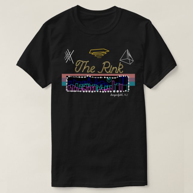 Rink Bergenfield NJ T-Shirt (Design vorne)
