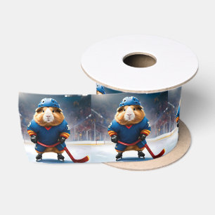 "Rink Rookie: Das Meerschweinchen im Eishockey" Satinband