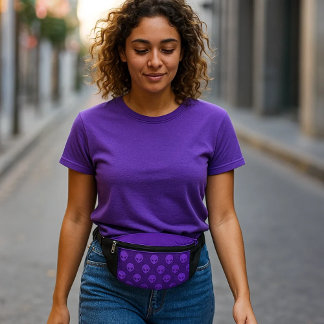 Riñonera Alien Morada – Para pasear en paz