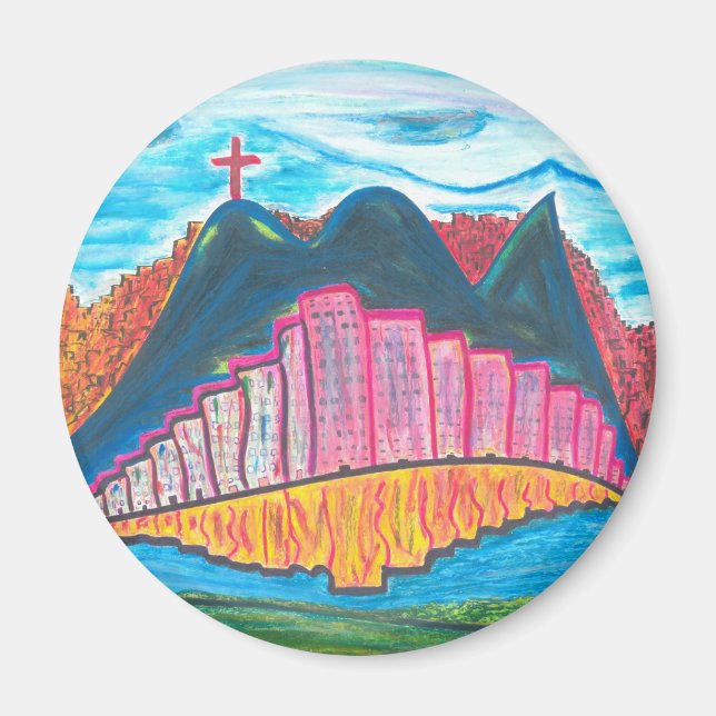 Rio 40 graus magnet (Vorne)