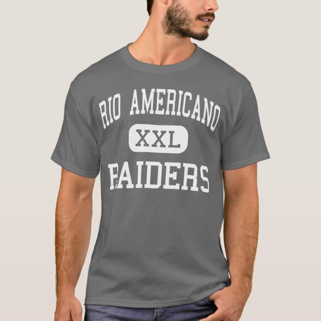 Rio Americano - Räuber - hoch - Sacramento T-Shirt (Vorderseite)