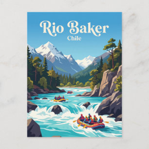 Rio Baker, Chile Postkarte