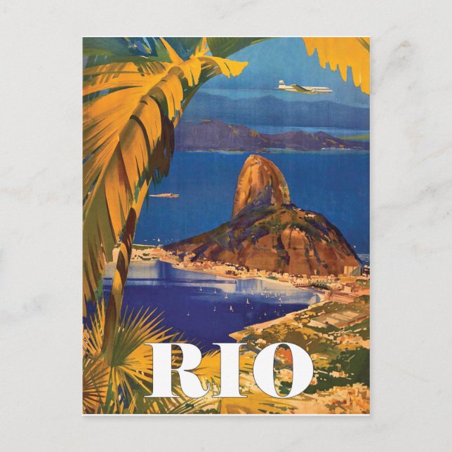 Rio, Brasilien Postkarte (Vorderseite)