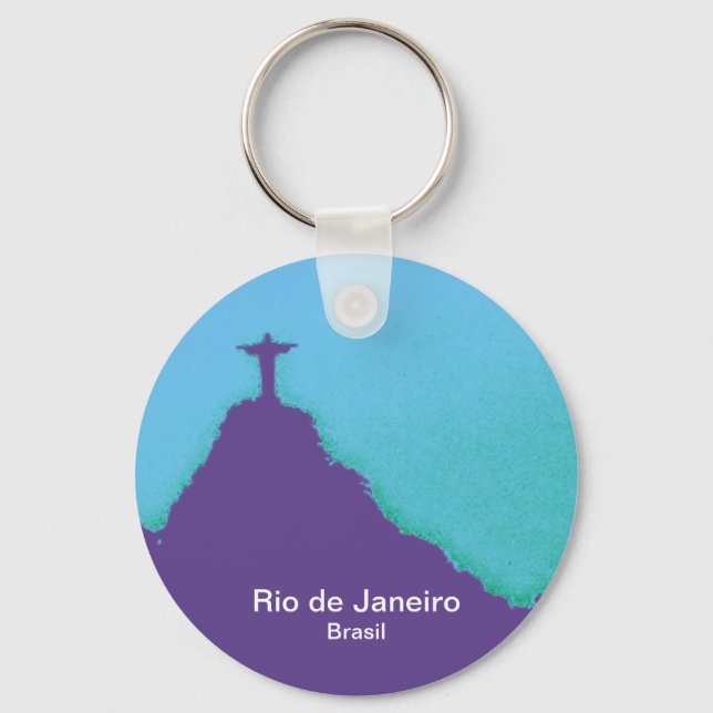 Rio, Corcovado, Cristo Schlüsselanhänger (Vorderseite)