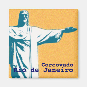 Rio / Corcovado / Jesus Christus der Erlöser Magnet