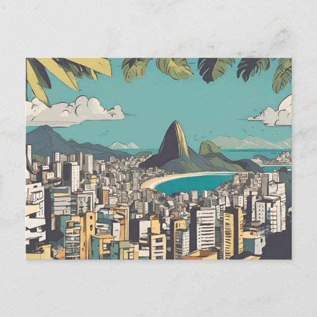 Rio de Janeiro (7) Postkarte (Vorderseite)