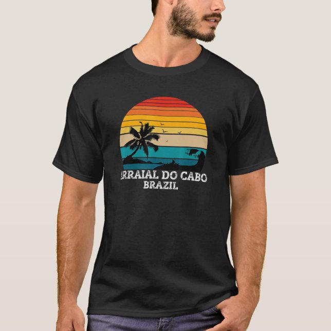 Rio De Janeiro Arraial Do Cabo Brasilien Urlaub T-Shirt (Vorderseite)