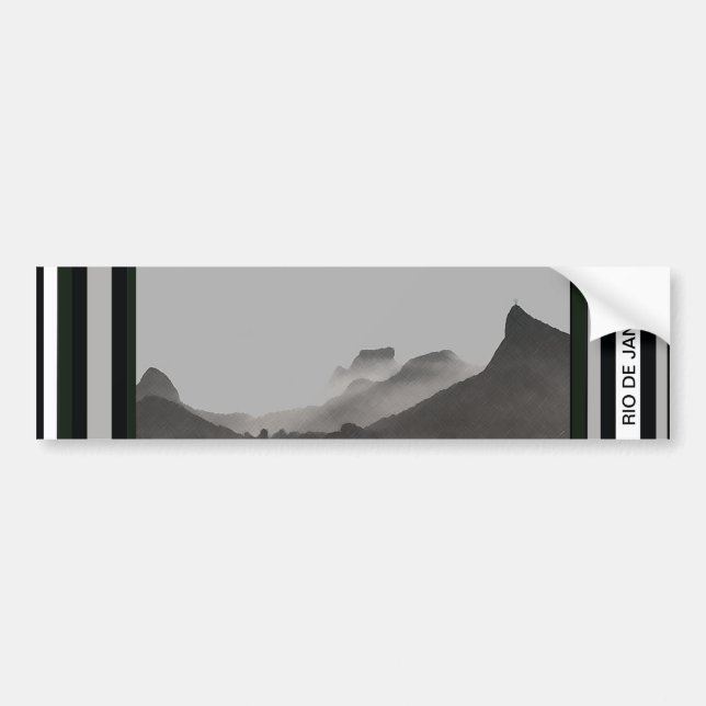 Rio de janeiro, brasil autoaufkleber (Vorne)