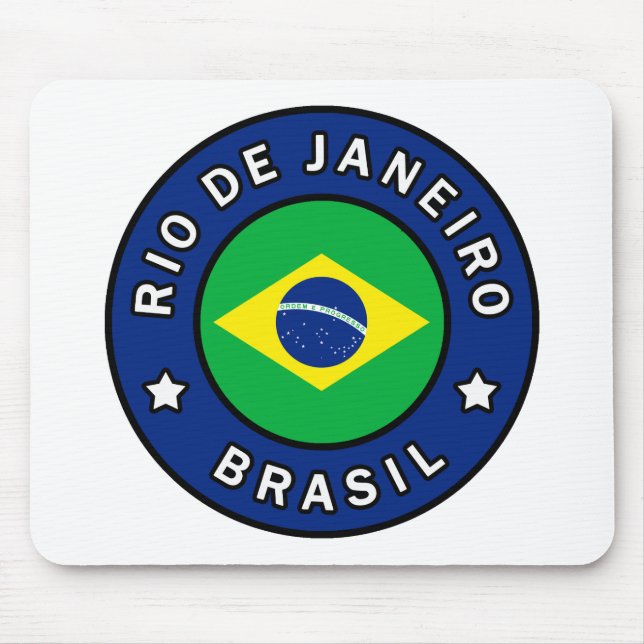 Rio de Janeiro Brasil Mousepad (Vorne)