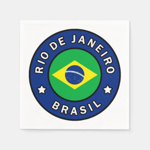 Rio de Janeiro Brasil Serviette