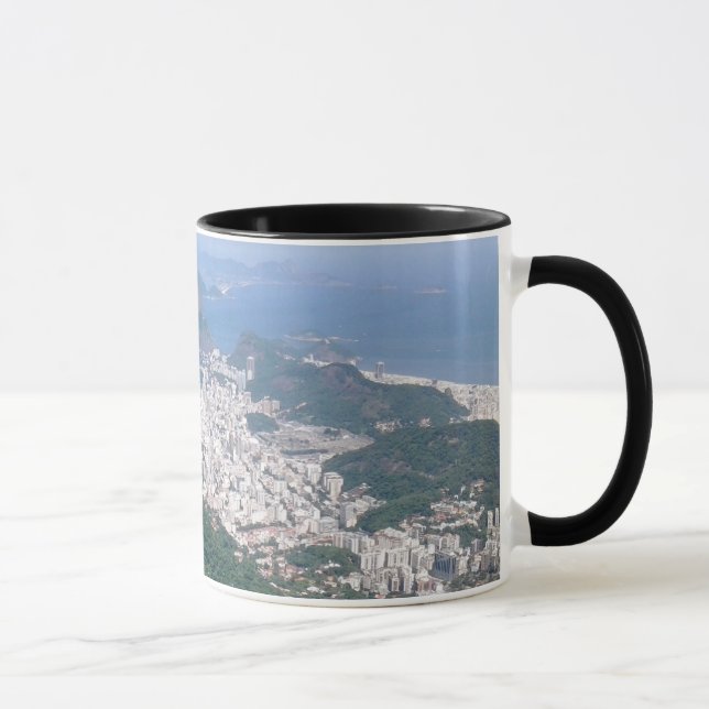 Rio de Janeiro Brasilien Carioca Lanscape Foto Tasse (Rechts)