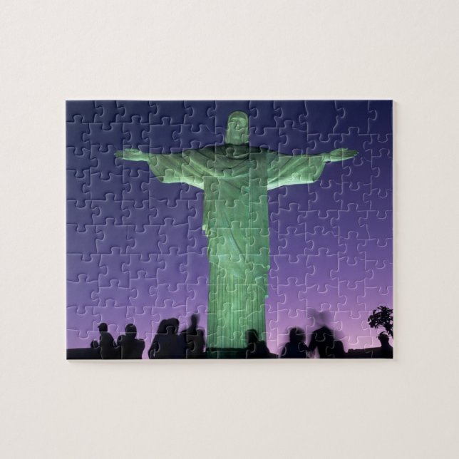 Rio de Janeiro, Brasilien. Christliche Statue (Horizontal)