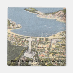 Rio de Janeiro, Brasilien (Christus der Erlöser) Magnet