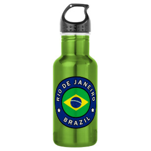 Rio de Janeiro Brasilien Edelstahlflasche