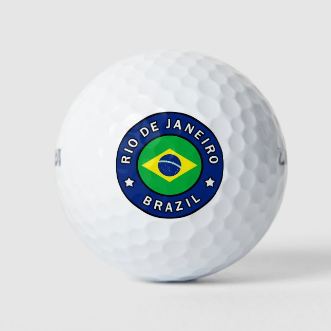 Rio de Janeiro Brasilien Golfball (Vorderseite)