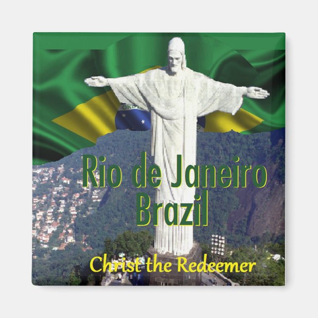 Rio de Janeiro Brasilien Magnet (Vorne)