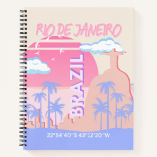 Rio de Janeiro Brasilien Notizbuch
