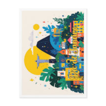 Rio de Janeiro Brasilien Pop Kunst, Dichtung und M